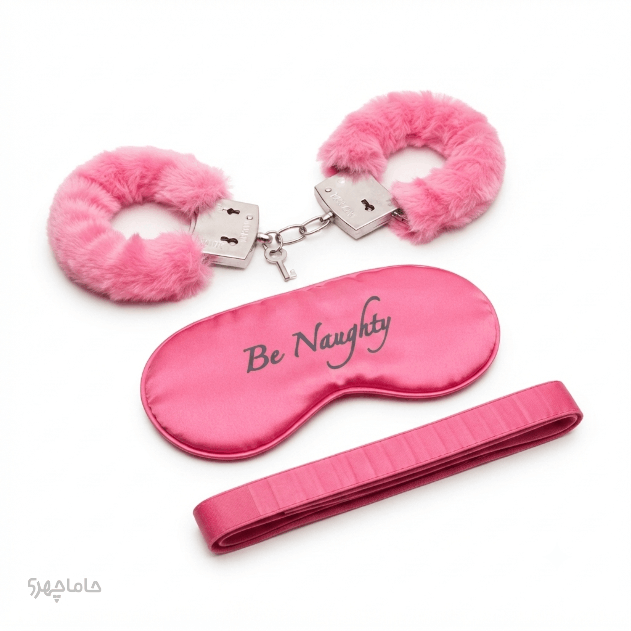 Accessory set: bracelet, whip, blindfold۱ ست ۴ تکه اکسسوری