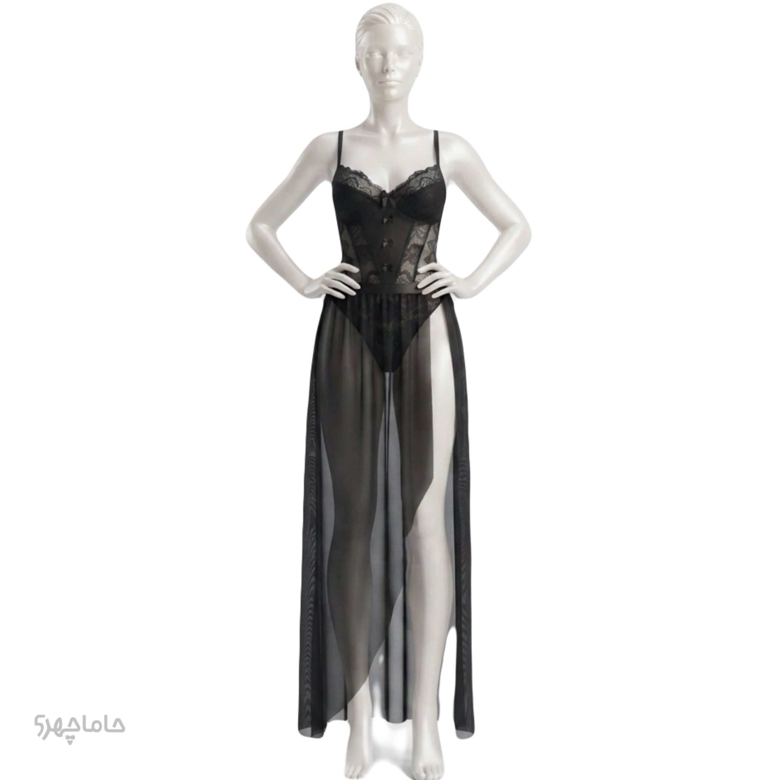 Long slit fantasy dress کاستوم فانتزی بلند