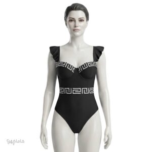 مایو زنانه سرشانه مدلدار